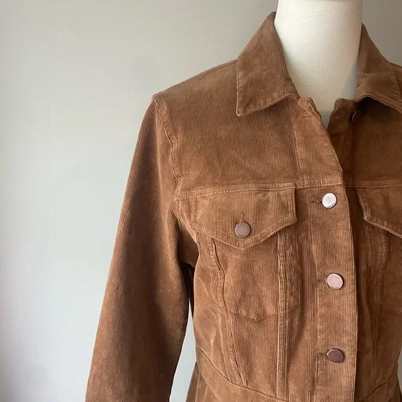 Faherty Corduroy Michelle Long Sleeve Dress NWT Blogger Fav - Picture 3 of 11